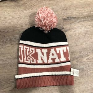 Pink Nation Beanie NWT